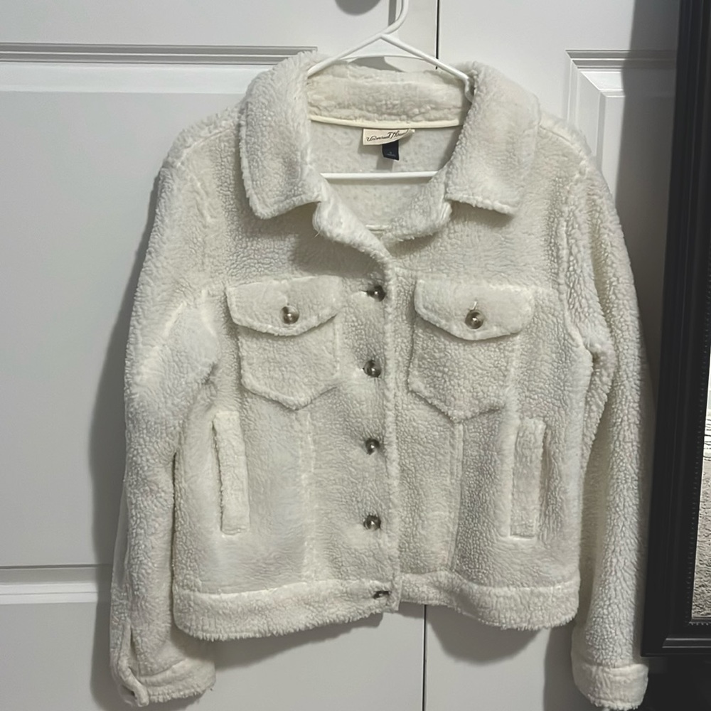 Target Sherpa Jacket - cream